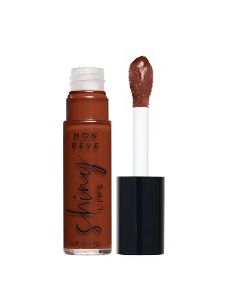 Mon Reve Shiny Lips - Ενυδατικό Lip Gloss για 3D Λάμψη & Όγκο 5ml – #14 SALTED CARAMEL Mon Reve Shiny Lips - Ενυδατικό Lip Gloss για 3D Λάμψη & Όγκο 5ml – #14 SALTED CARAMEL