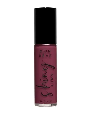 Mon Reve Shiny Lips - Ενυδατικό Lip Gloss για 3D Λάμψη & Όγκο 5ml – #15 SWEET CRANBERRY