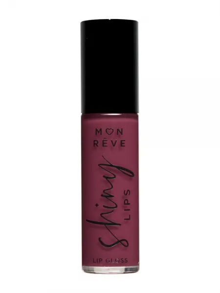Mon Reve Shiny Lips - Ενυδατικό Lip Gloss για 3D Λάμψη & Όγκο 5ml – #15 SWEET CRANBERRY