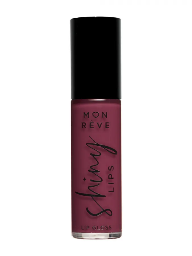 Mon Reve Shiny Lips - Ενυδατικό Lip Gloss για 3D Λάμψη & Όγκο 5ml – #15 SWEET CRANBERRY