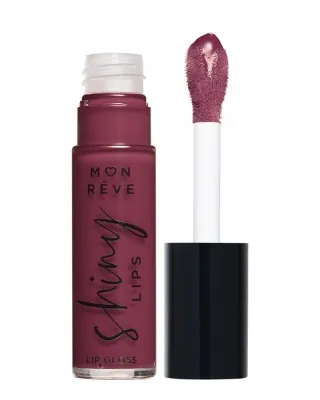 Mon Reve Shiny Lips - Ενυδατικό Lip Gloss για 3D Λάμψη & Όγκο 5ml – #15 SWEET CRANBERRY