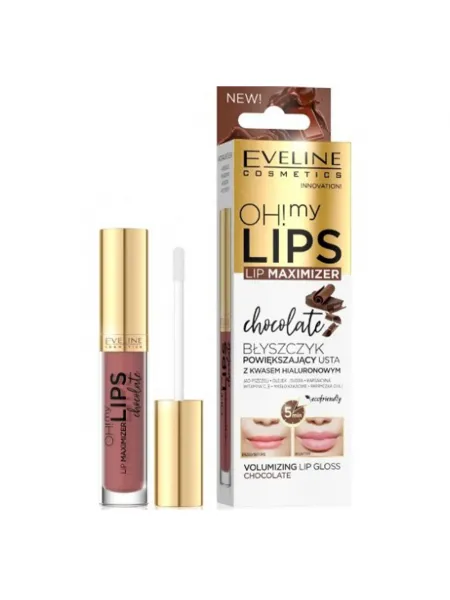 Eveline Lip Maximizer Lipgloss Chocolate 4.5ml
