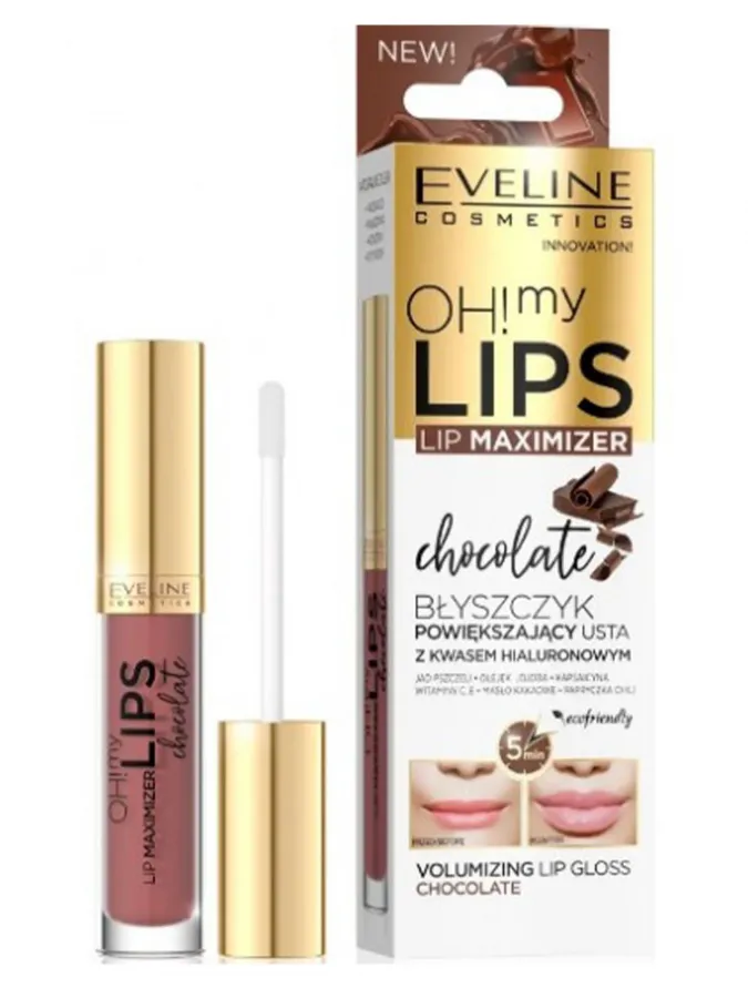 Eveline Lip Maximizer Lipgloss Chocolate 4.5ml