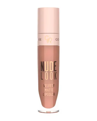Golden Rose Nude Look Velvety Matte LipColor 5.5ml – Υγρό Ματ Κραγιόν #01 JUST NUDE