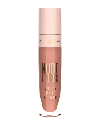 Golden Rose Nude Look Velvety Matte LipColor 5.5ml – Υγρό Ματ Κραγιόν #02 PEACHY NUDE