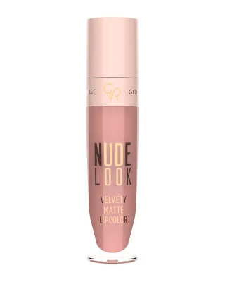 Golden Rose Nude Look Velvety Matte LipColor 5.5ml – Υγρό Ματ Κραγιόν #03 ROSE NUDE
