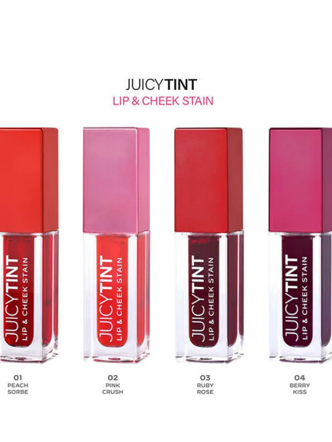 Golden Rose Juicy Tint Lip & Cheek Stain 5,2ml #03 RUBY ROSE