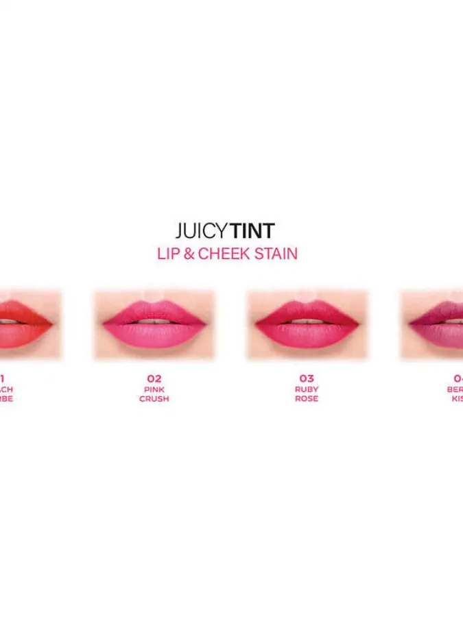 Golden Rose Juicy Tint Lip & Cheek Stain 5,2ml #03 RUBY ROSE