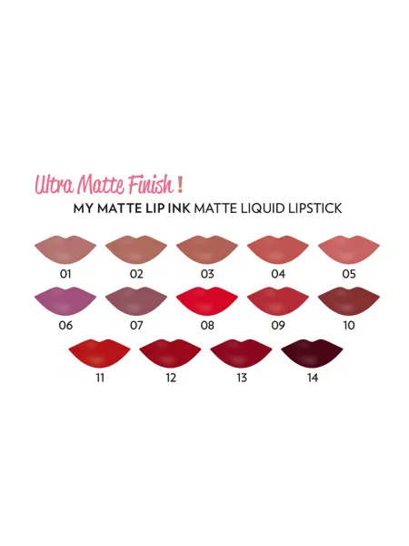 Golden Rose My Matte Lip Ink 5ml #01