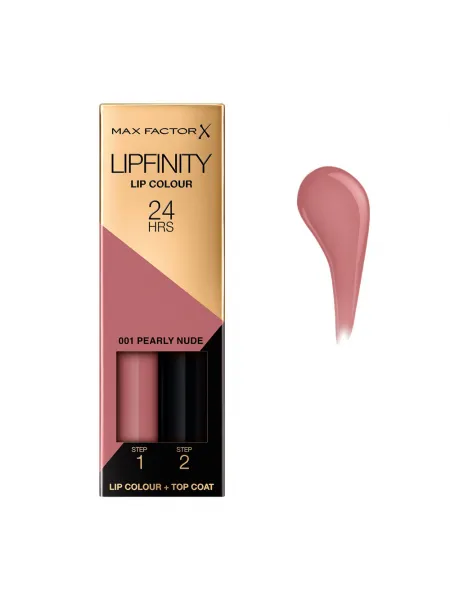 Max Factor Lipfinity 24hrs Lipstick 4,2gr #001 Pearly Nude