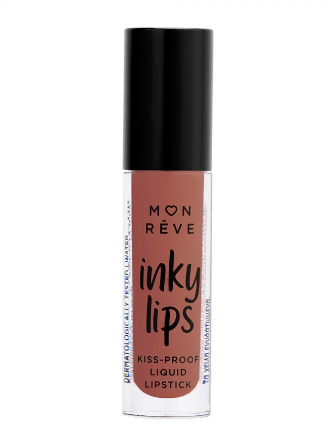 Mon Reve Inky Lips - Εξαιρετικά Σταθερό Υγρό Ματ Κραγιόν 4ml #04 VELOUR