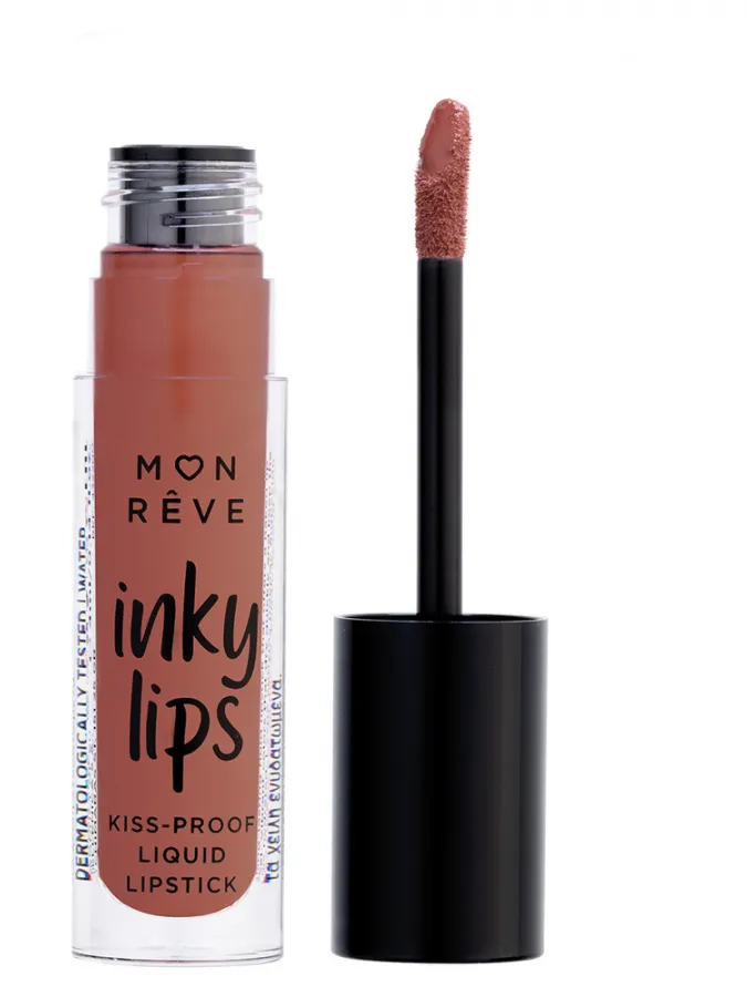 Mon Reve Inky Lips - Εξαιρετικά Σταθερό Υγρό Ματ Κραγιόν 4ml #04 VELOUR