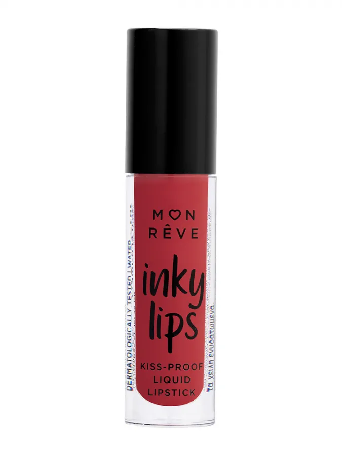 Mon Reve Inky Lips - Εξαιρετικά Σταθερό Υγρό Ματ Κραγιόν 4ml #09 FIERCE