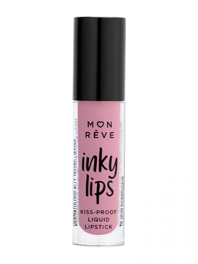 Mon Reve Inky Lips - Εξαιρετικά Σταθερό Υγρό Ματ Κραγιόν 4ml #14 WHISPER