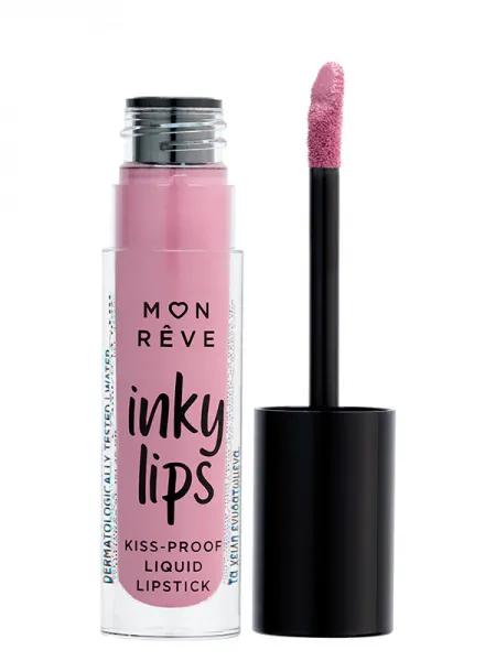 Mon Reve Inky Lips - Εξαιρετικά Σταθερό Υγρό Ματ Κραγιόν 4ml #14 WHISPER