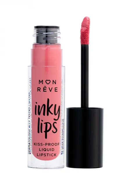 Mon Reve Inky Lips - Εξαιρετικά Σταθερό Υγρό Ματ Κραγιόν 4ml #17 DRENCH