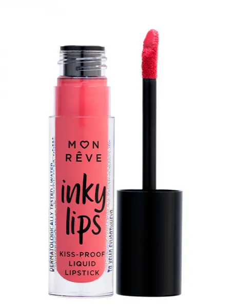 Mon Reve Inky Lips - Εξαιρετικά Σταθερό Υγρό Ματ Κραγιόν 4ml #18