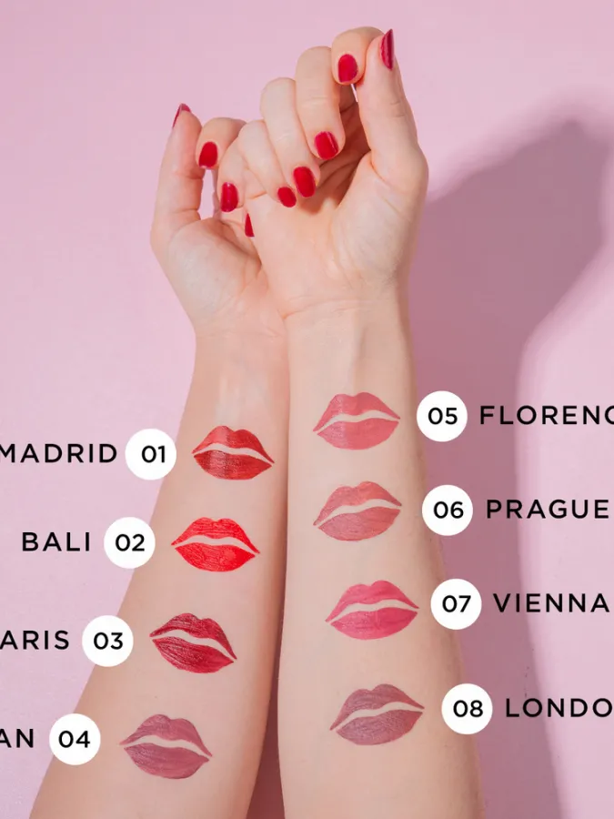 Mon Reve Lip Mousse - Ανάλαφρο Ματ Κραγιόν με Υφή Πούδρας 4gr #01 MADRID