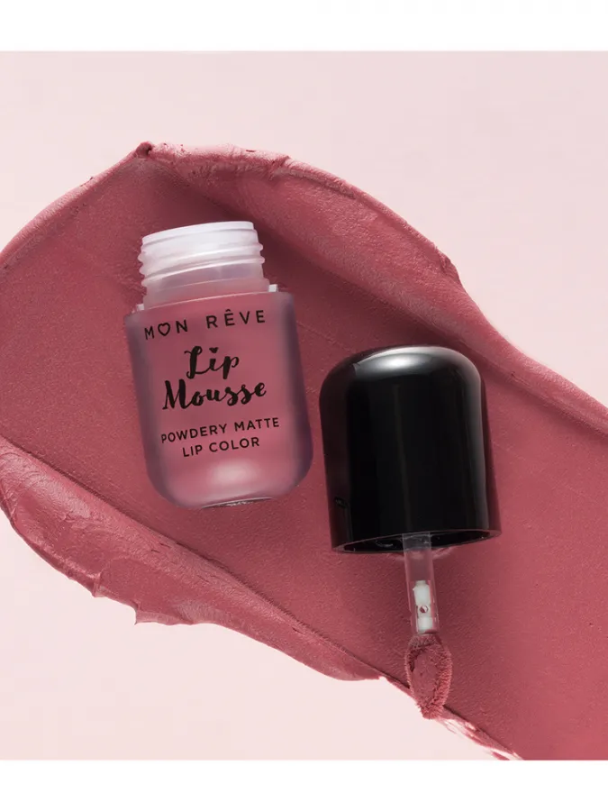 Mon Reve Lip Mousse - Ανάλαφρο Ματ Κραγιόν με Υφή Πούδρας 4gr #04 MILAN