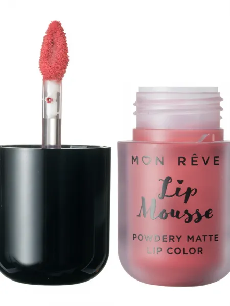 Mon Reve Lip Mousse - Ανάλαφρο Ματ Κραγιόν με Υφή Πούδρας 4gr #06 PRAGUE