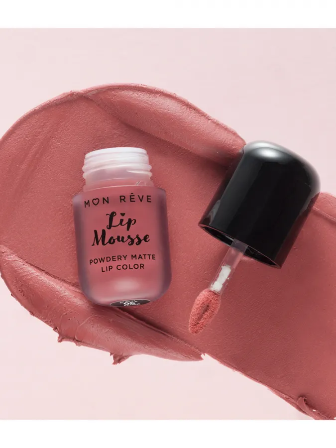 Mon Reve Lip Mousse - Ανάλαφρο Ματ Κραγιόν με Υφή Πούδρας 4gr #06 PRAGUE
