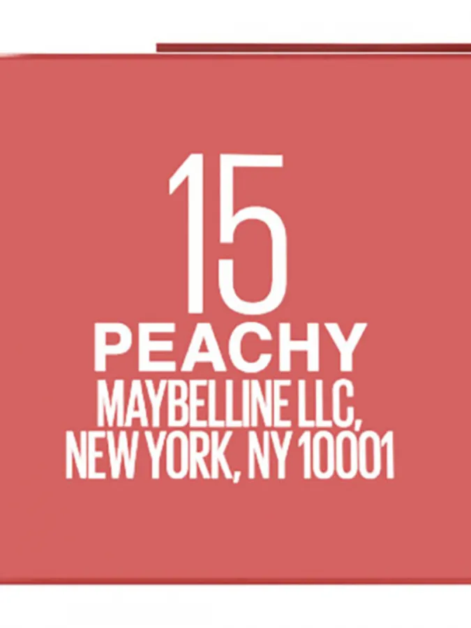 Maybelline Superstay Vinyl Ink 5ml #15 (Peachy)