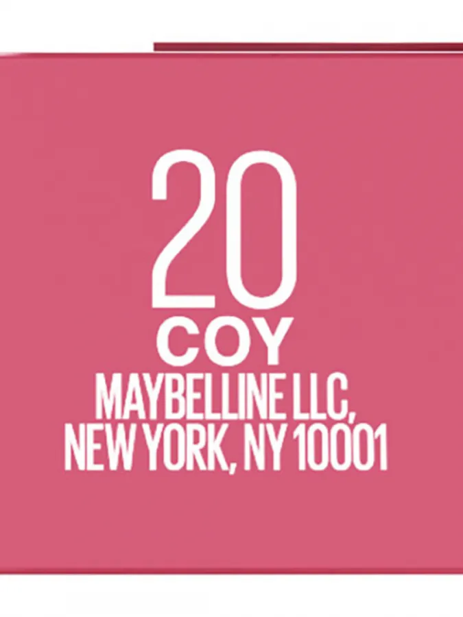 Maybelline Superstay Vinyl Ink 5ml #20 (Coy)