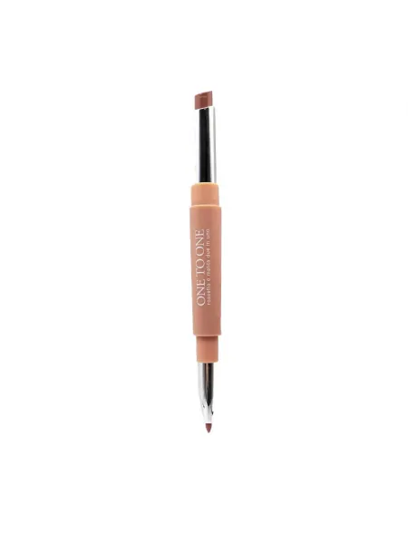 Face Complex One To One Lipstick Waterproof + Lipliner Waterproof #01
