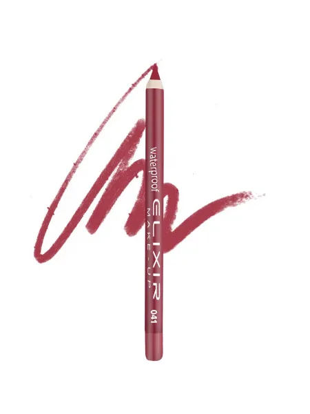 Elixir Αδιάβροχο Μολύβι χειλιών – #041 (Red Cherry)
