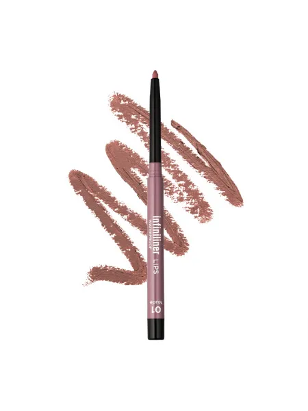 Mon Reve Infiniliner Gel Lip Pencil - Αδιάβροχο Μηχανικό Μολύβι Χειλιών 1.2gr – #01 Nude