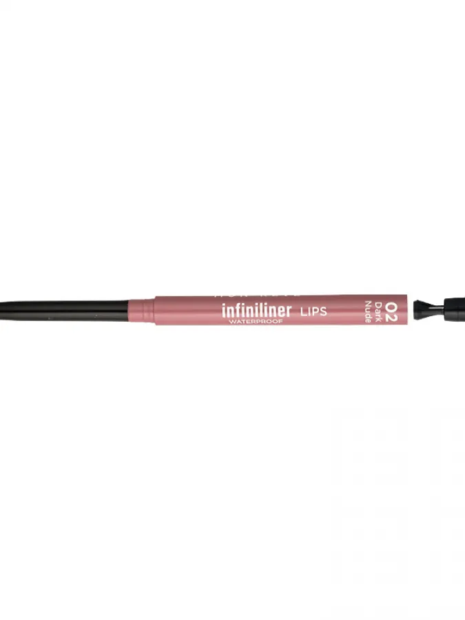 Mon Reve Infiniliner Gel Lip Pencil - Αδιάβροχο Μηχανικό Μολύβι Χειλιών 1.2gr – #02 Dark Nude