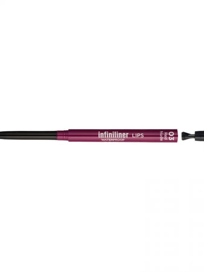 Mon Reve Infiniliner Gel Lip Pencil - Αδιάβροχο Μηχανικό Μολύβι Χειλιών 1.2gr – #03 Red Nude