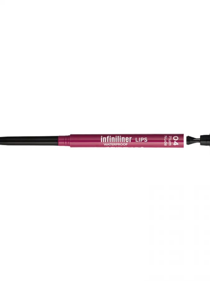 Mon Reve Infiniliner Gel Lip Pencil - Αδιάβροχο Μηχανικό Μολύβι Χειλιών 1.2gr – #04 Plum Nude