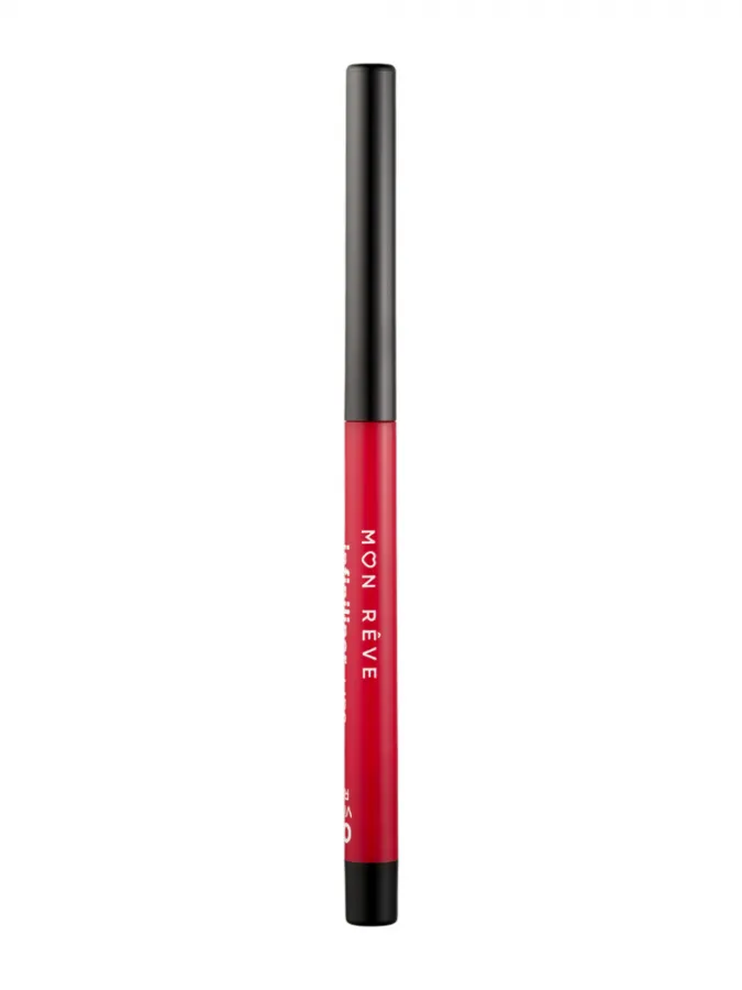 Mon Reve Infiniliner Gel Lip Pencil - Αδιάβροχο Μηχανικό Μολύβι Χειλιών 1.2gr – #06 Vivid Red