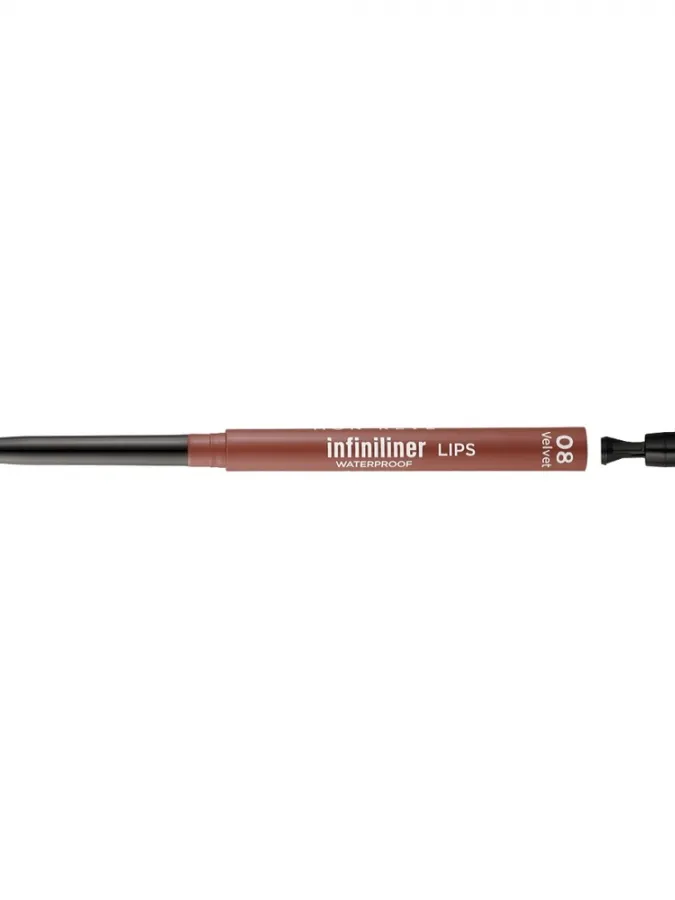 Mon Reve Infiniliner Gel Lip Pencil - Αδιάβροχο Μηχανικό Μολύβι Χειλιών 1.2gr – #08 Velvet
