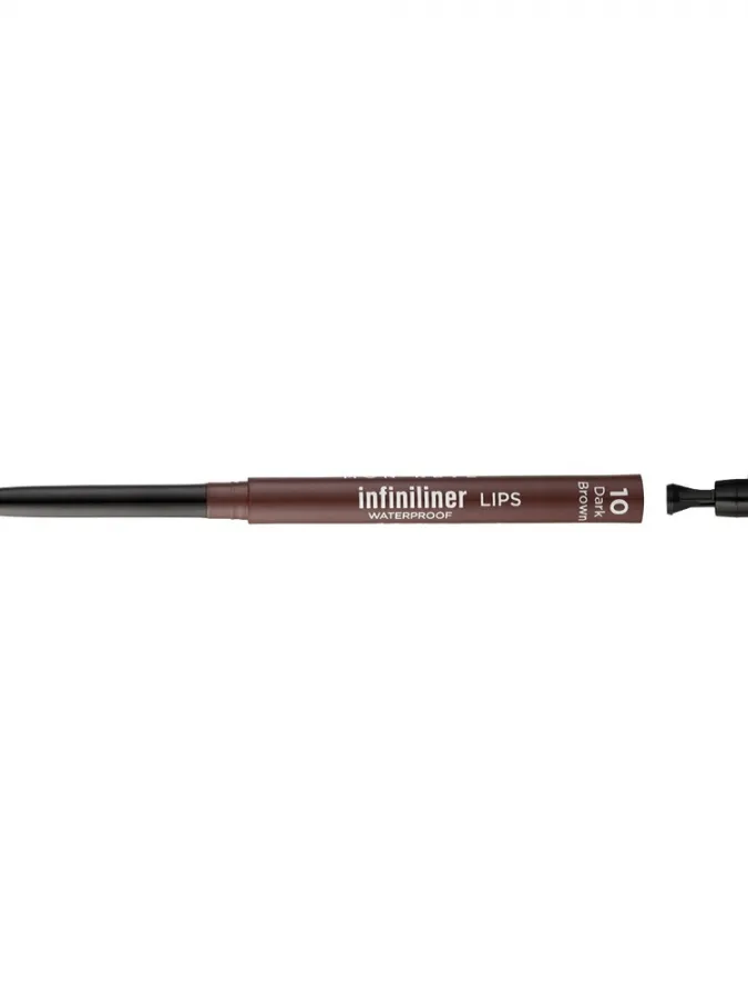 Mon Reve Infiniliner Gel Lip Pencil - Αδιάβροχο Μηχανικό Μολύβι Χειλιών 1.2gr – #10 Dark Brown