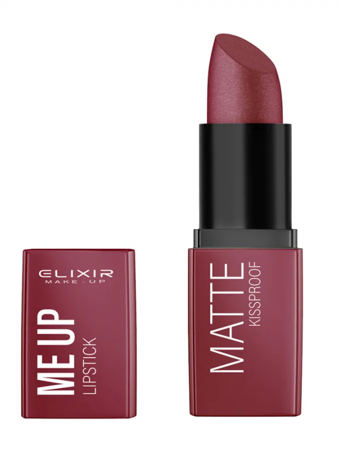 ELIXIR Matte Me Up Kissproof Lipstick 3g #024 (BARN RED)