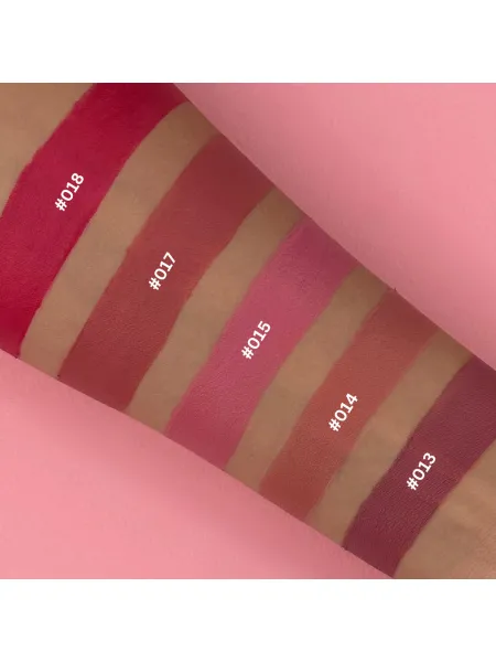 ELIXIR Matte Me Up Kissproof Lipstick 3g #018 (LAVA RED)