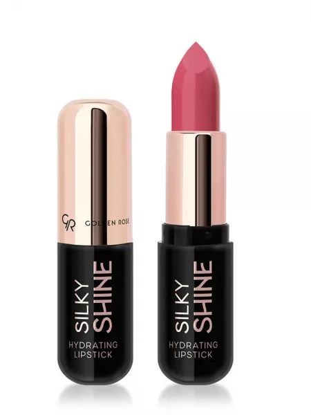 Golden Rose Silky Shine Hydrating Lipstick 4.2g - Ενυδατικό Κραγιόν για Μεταξένια Λάμψη #209
