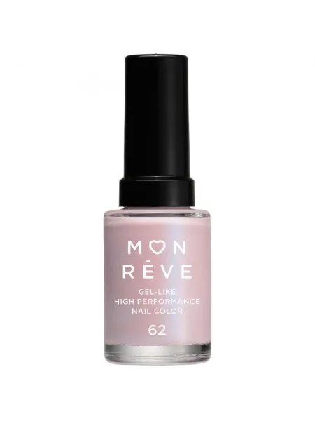 Mon Reve Gel-Like Nail Color - Ανθεκτικό Βερνίκι Νυχιών Γρήγορου Στεγνώματος 13ml– #62