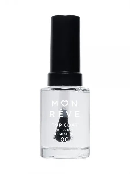 Mon Reve Gel-Like Ανθεκτικό Βερνίκι Νυχιών για Λάμψη & Προστασία 13ml– #00 Top Coat