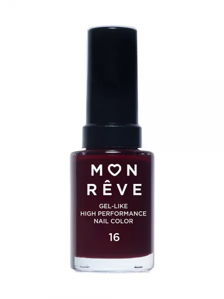 Mon Reve Gel-Like Nail Color - Ανθεκτικό Βερνίκι Νυχιών Γρήγορου Στεγνώματος 13ml– #16