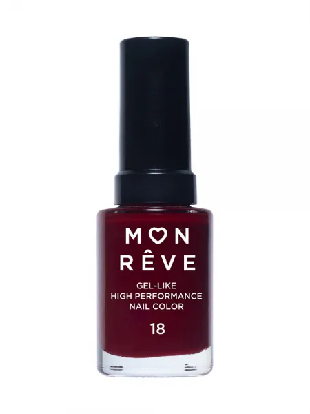 Mon Reve Gel-Like Nail Color - Ανθεκτικό Βερνίκι Νυχιών Γρήγορου Στεγνώματος 13ml– #18