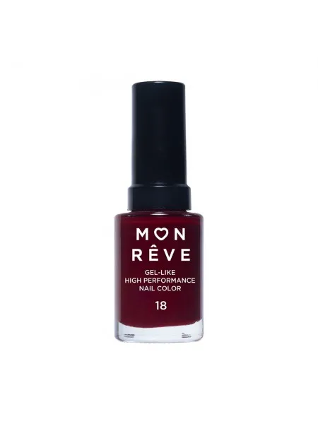 Mon Reve Gel-Like Nail Color - Ανθεκτικό Βερνίκι Νυχιών Γρήγορου Στεγνώματος 13ml– #18