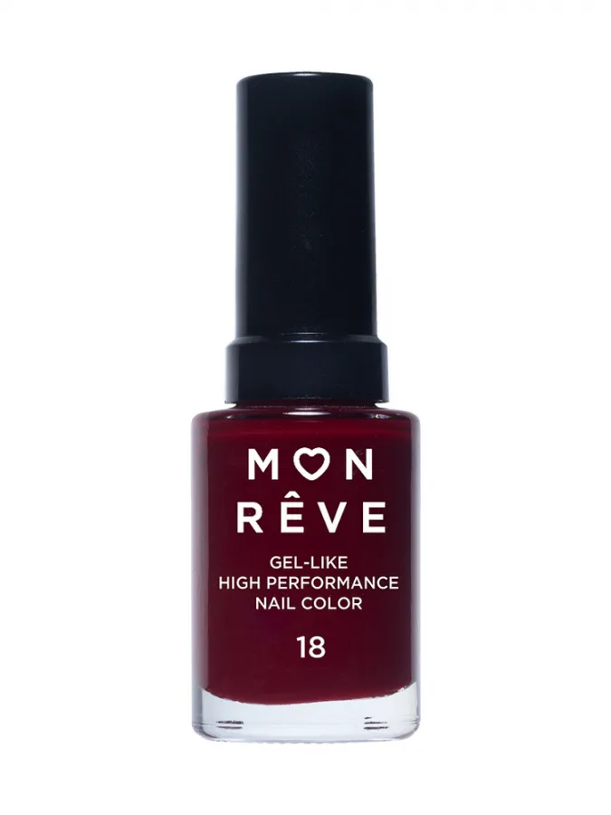 Mon Reve Gel-Like Nail Color - Ανθεκτικό Βερνίκι Νυχιών Γρήγορου Στεγνώματος 13ml– #18