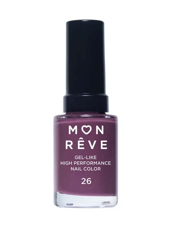 Mon Reve Gel-Like Nail Color - Ανθεκτικό Βερνίκι Νυχιών Γρήγορου Στεγνώματος 13ml– #26