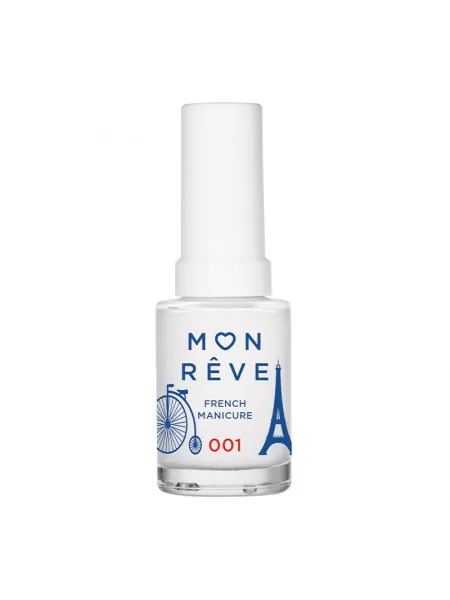 Mon Reve French Manicure - Βερνίκι Νυχιών για Γαλλικό Μανικιούρ 13ml– #001 WHITE TIP