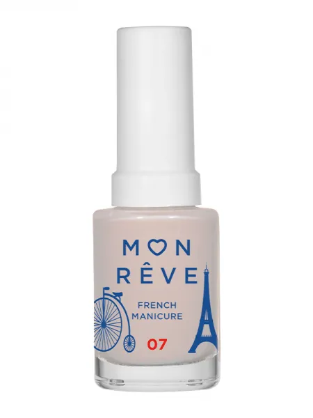 Mon Reve French Manicure - Βερνίκι Νυχιών για Γαλλικό Μανικιούρ 13ml– #SHEER 07 MILKY