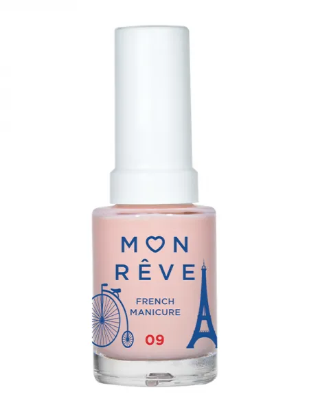 Mon Reve French Manicure - Βερνίκι Νυχιών για Γαλλικό Μανικιούρ 13ml– #SHEER 09 BEIGE