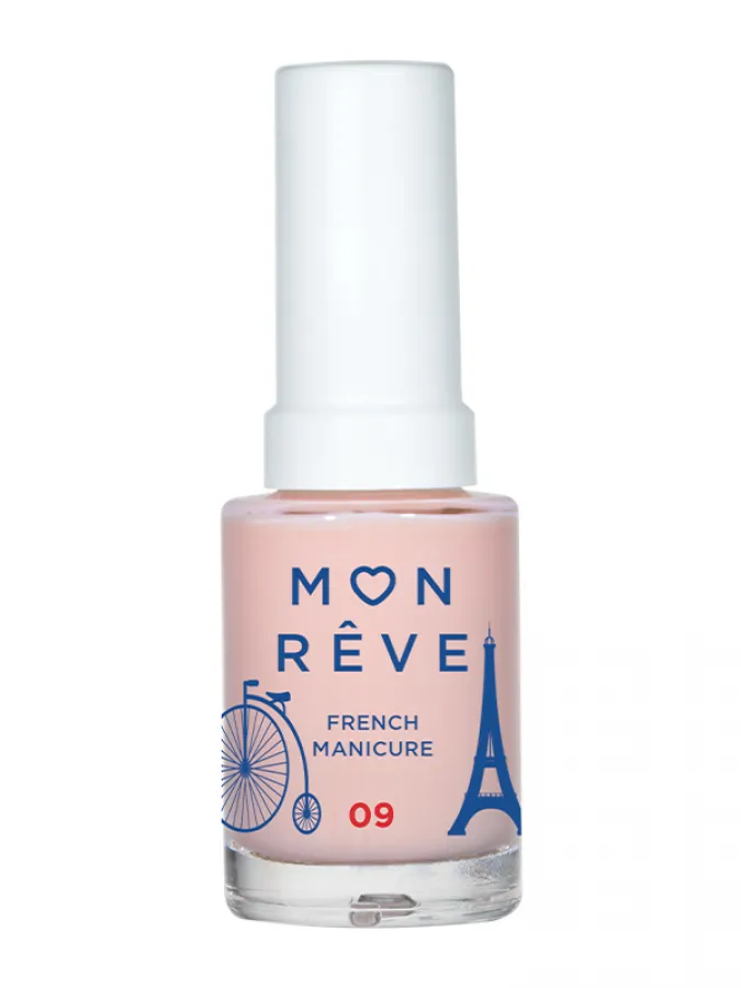 Mon Reve French Manicure - Βερνίκι Νυχιών για Γαλλικό Μανικιούρ 13ml– #SHEER 09 BEIGE